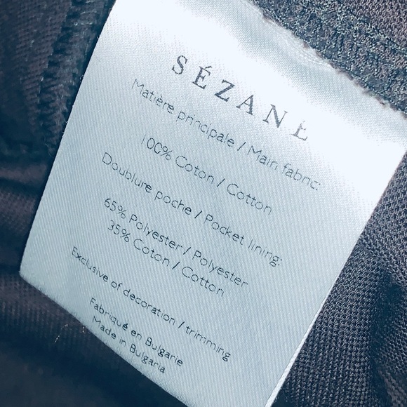 Sezane 6 Dark Brown Velvet Trousers Flat Front Wide Leg Ferdinand $170 - Picture 7 of 7